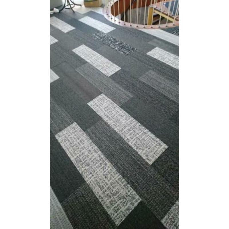 Skinny Planks Design Tapijttegels 25x100cm Heuga Interface