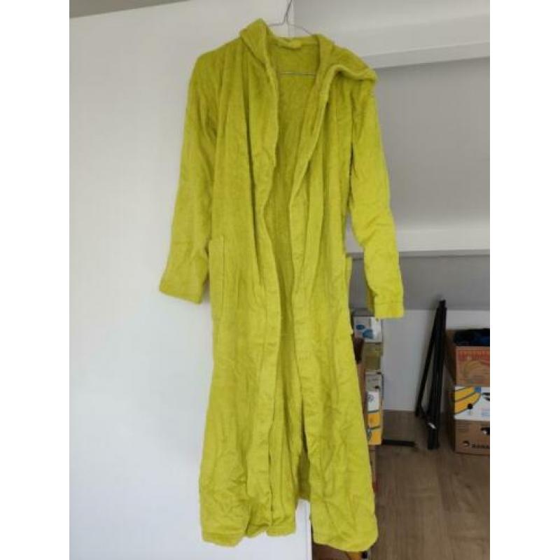 Hema ochtendjas badjas dames groen S M nieuw