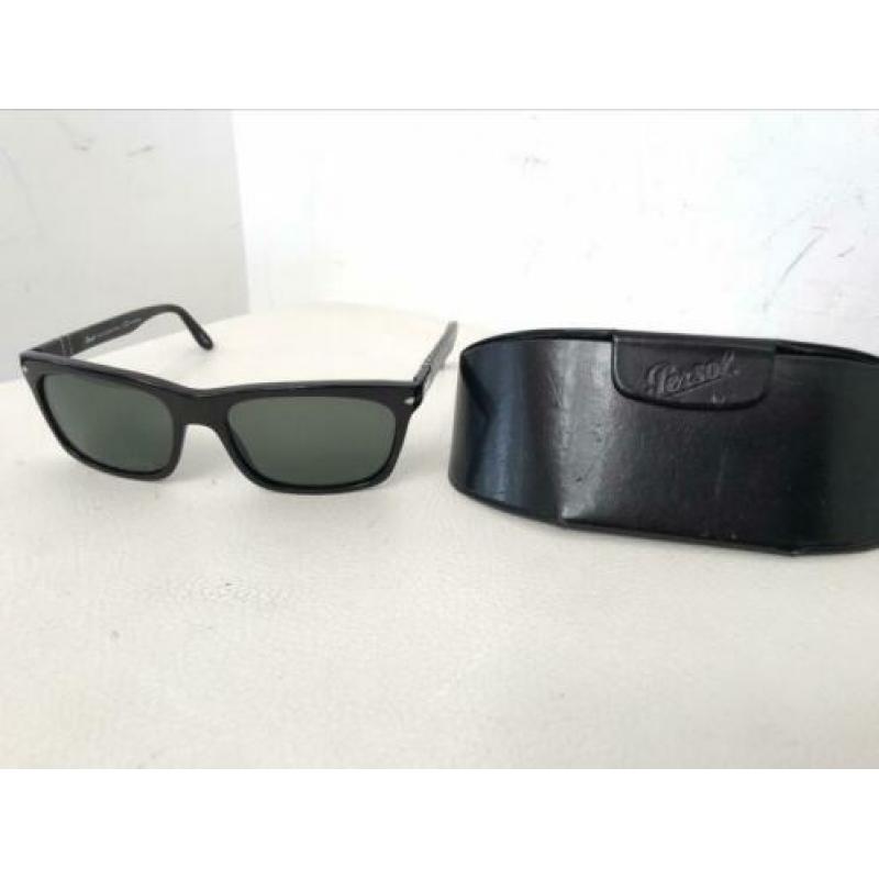 Originele Persol polarized zonnebril met leren doos