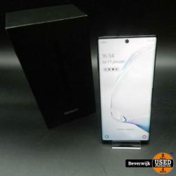 Samsung Galaxy Note 10 128GB Zwart in Goede Staat
