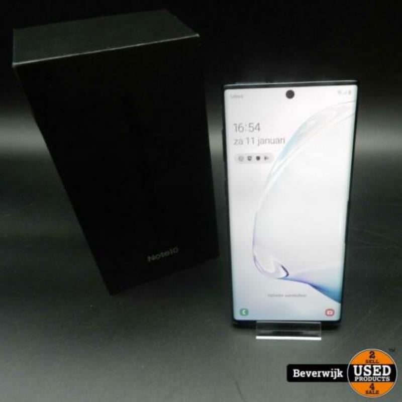 Samsung Galaxy Note 10 128GB Zwart in Goede Staat
