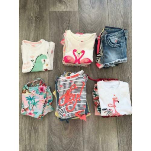 Pakket zomer kleding meisje maat 92 ZGAN