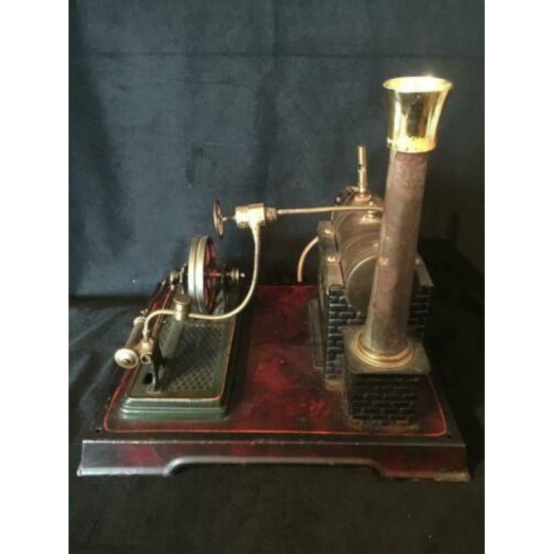 Stoommachine model jaren 50. Plaat 20x24
