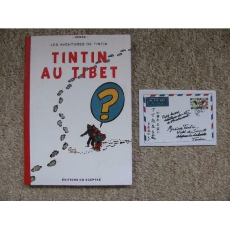 Kuifje / Tintin au Tibet - noir et blanc - hardcover - A26