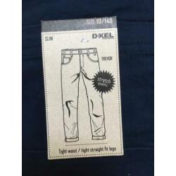 Nieuw merk DWG maat 140 broek blauw
