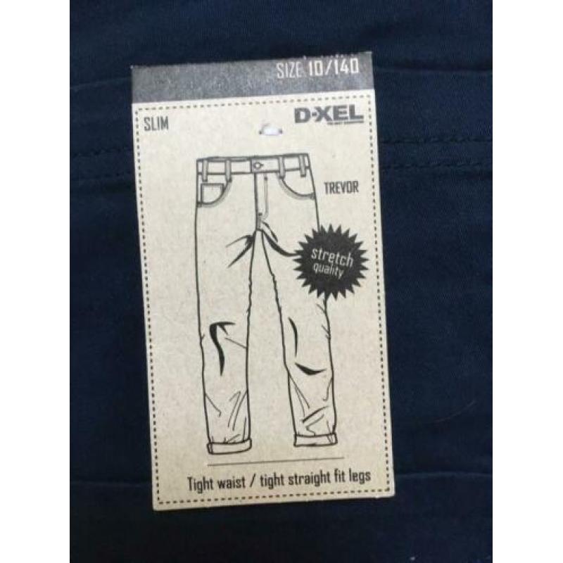 Nieuw merk DWG maat 140 broek blauw