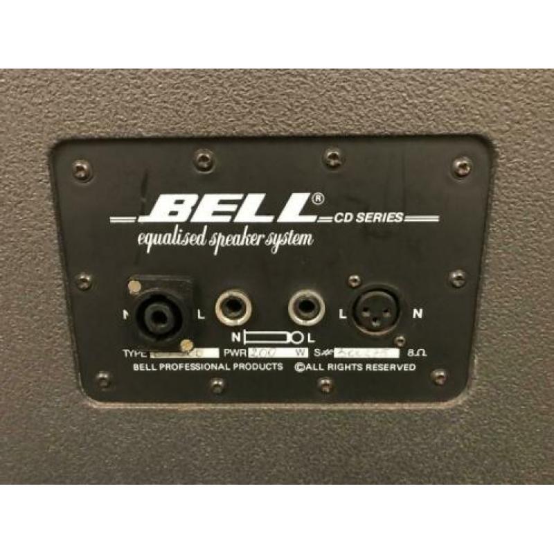 Set full-range toppen van BELL, modes ES 300 (200W RMS)