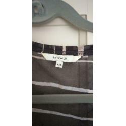 Prachtig sandwich tuniek vest XXL (42/44)
