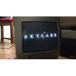Tv met ingebouwde dvd speler (2stuks) TEAB