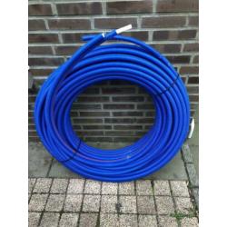 Henco Alupex meerlagenbuis met mantel blauw 14 mm (75 meter)