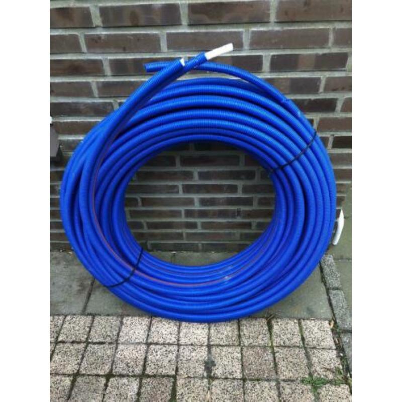 Henco Alupex meerlagenbuis met mantel blauw 14 mm (75 meter)