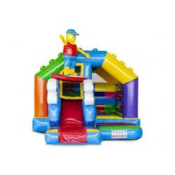Te koop springkussen Slide Combo Superblocks