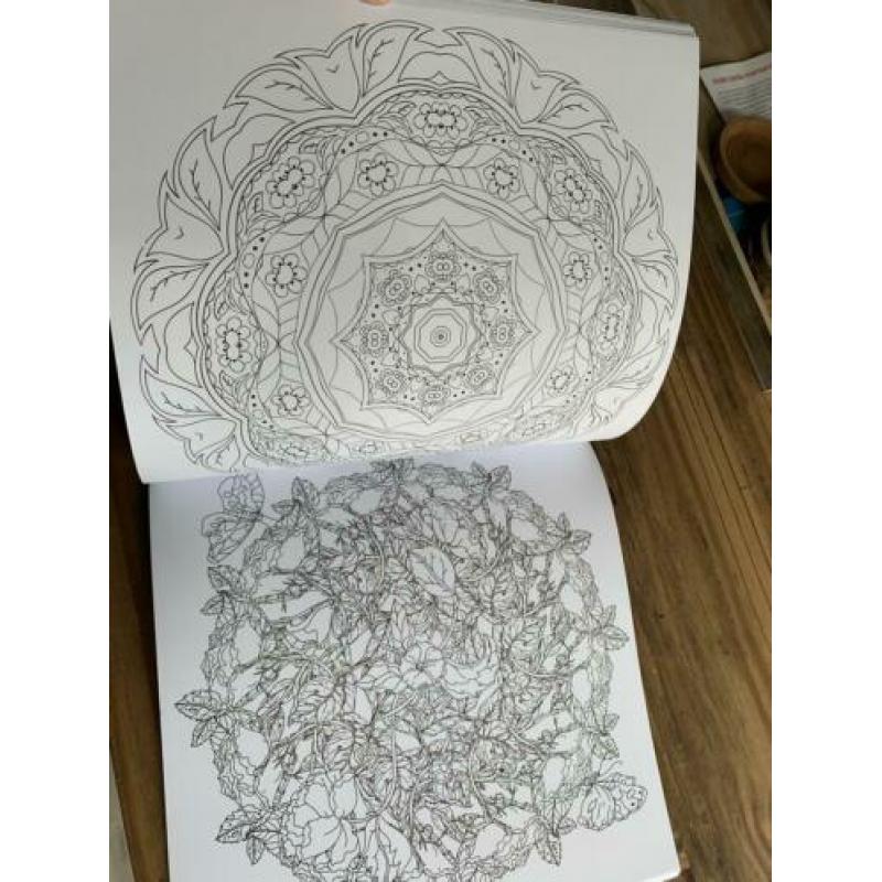 Het achtste enige echte mandala kleurboek