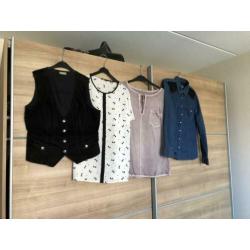 20 delig dameskleding pakket mt M/L