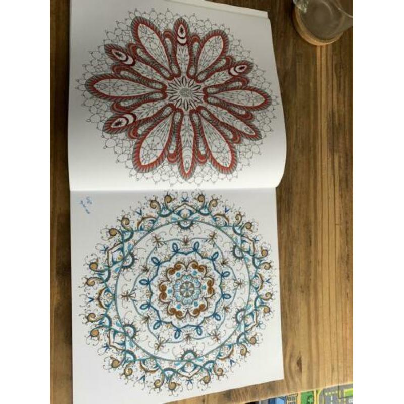 Het achtste enige echte mandala kleurboek