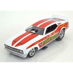 Ford mustang funny car connie kalitta modelauto 1:18