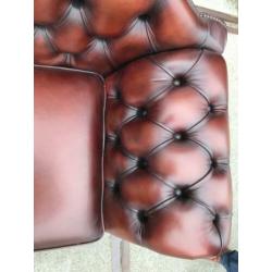 Engelse Chesterfield chaise longue