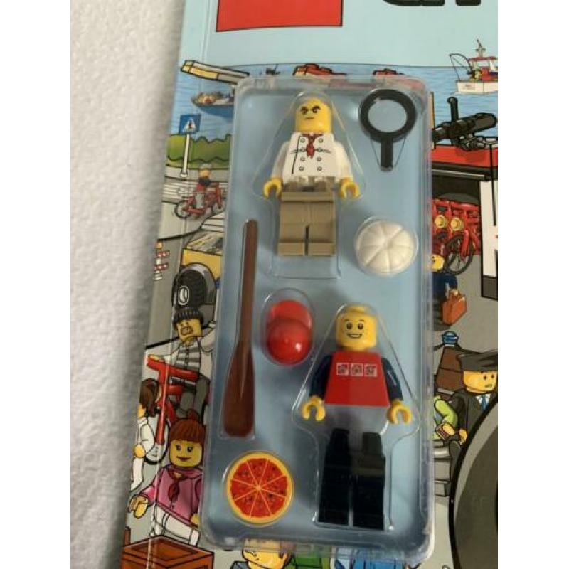 Lego zoek en vind boek, waar is de pizzabezorger?