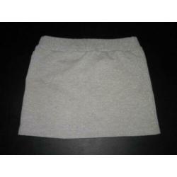 Super gaaf zilver glitter NAME IT sweat rokje maat 6/116.