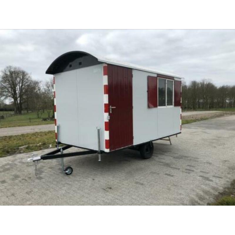 Bouwkeet schaftkeet schaftwagen pipowagen keet Tiny house