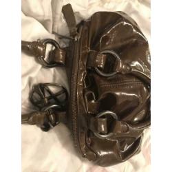 Hugo boss handtas lakleer