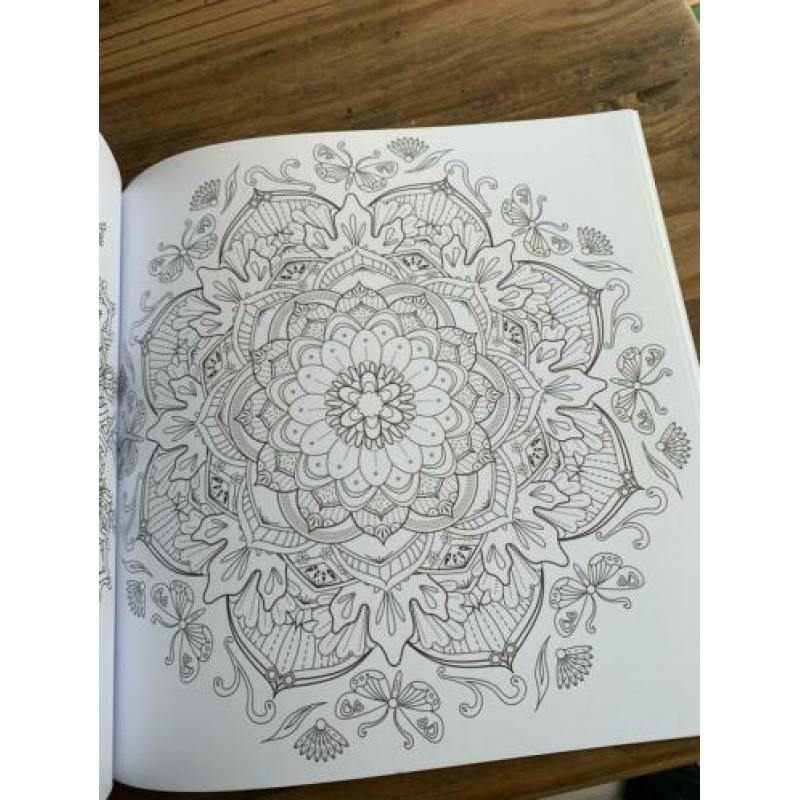 Het achtste enige echte mandala kleurboek