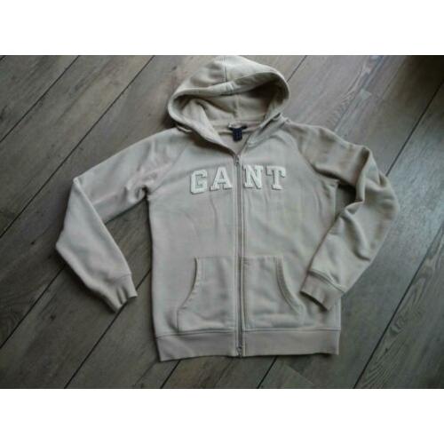 Capuchon Vest met rits Gant Beige L