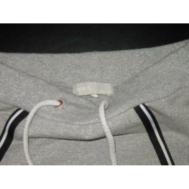 Super gaaf zilver glitter NAME IT sweat rokje maat 6/116.