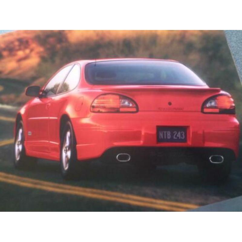 2001 Pontiac Grand Prix Brochure