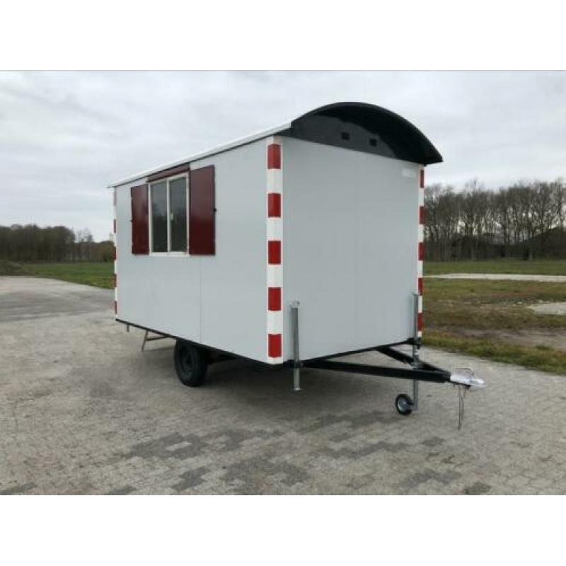 Bouwkeet schaftkeet schaftwagen pipowagen keet Tiny house