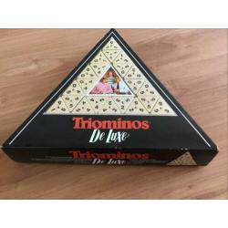 Triominos de luxe compleet met grote dikke stenen nieuw