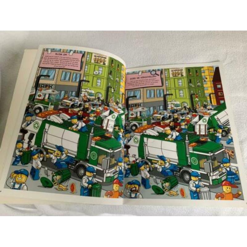 Lego zoek en vind boek, waar is de pizzabezorger?