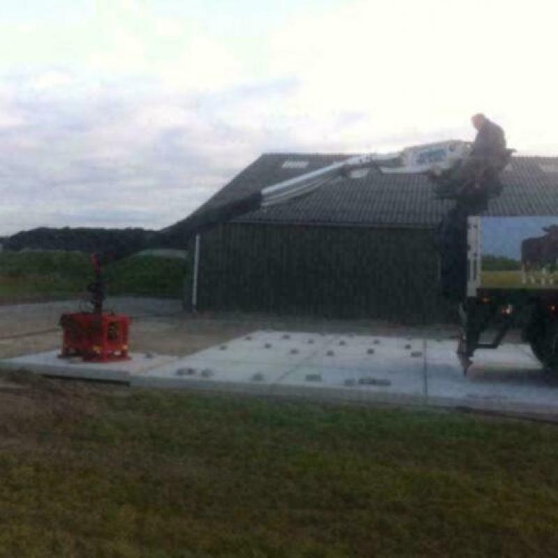 Betonplaat / Stelcon tuin / oprit / terras. 200x100x14cm