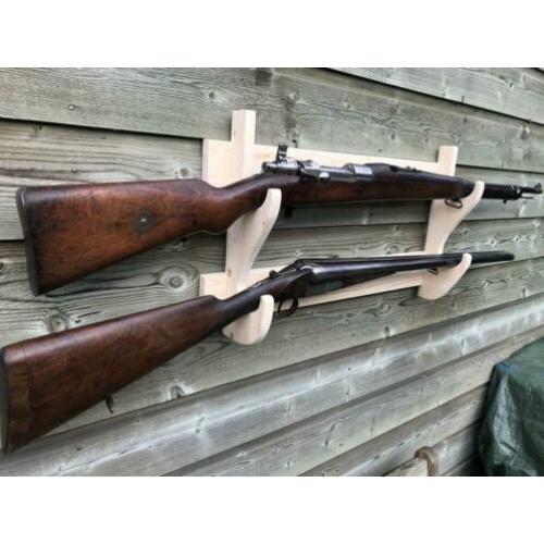 Wand rek T.B.V Geweer, Zwartkruit, Airsoft, Jacht, Klewang