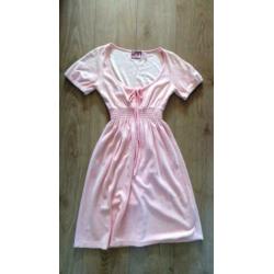 Juicy Couture Sweat jurk maat S roze towel stof nieuw
