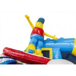 Te koop springkussen Slide Combo Superblocks