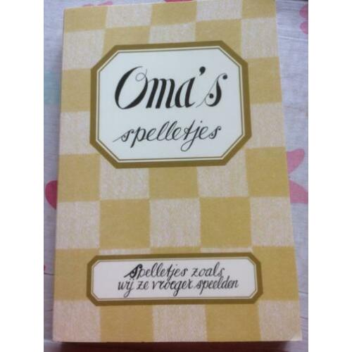 Oma’s spelletjes.