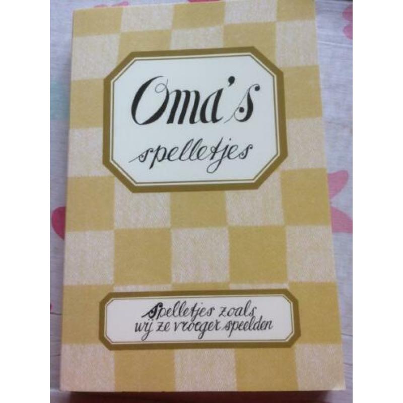 Oma’s spelletjes.
