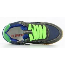 SHOESME maat 34 veter/rits blauw/grijs - gratis verzenden