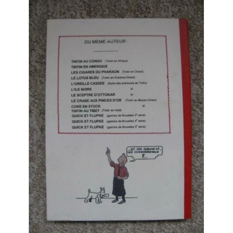 Kuifje / Tintin au Tibet - noir et blanc - hardcover - A26