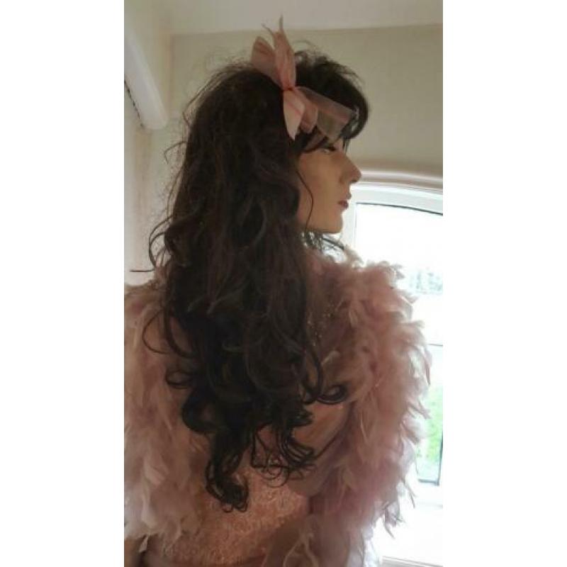 Oude etalagepop vrouw