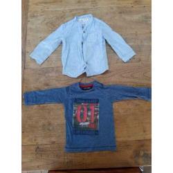 Pakket kleding jongen maat 80