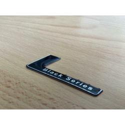 ? Mercedes benz AMG logo embleem badge black series zwart