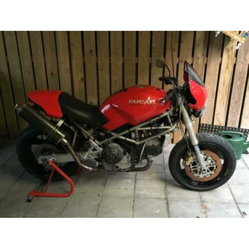 VERKOCHT Ducati Monster m900 rood