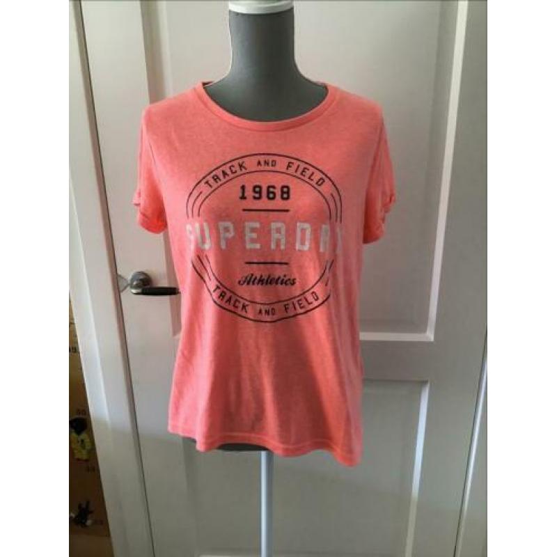 Superdrive shirt voor dames boyfriend fit maat S