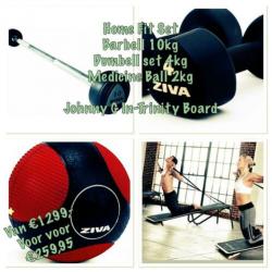 Dumbells - schijven - halters - kettlebells