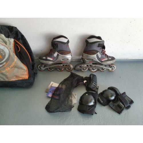 Technica InLine skate maat 42 incl beschermers en rugtas €49