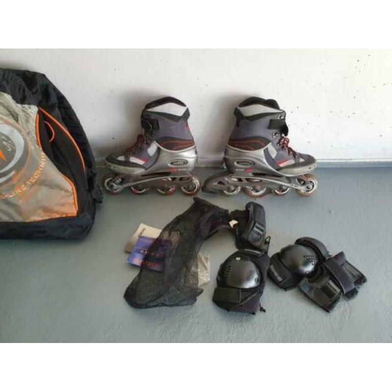 Technica InLine skate maat 42 incl beschermers en rugtas €49