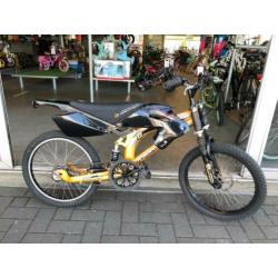 Fietsmaster 20 inch motor crossfiets 3 versnellingen !!