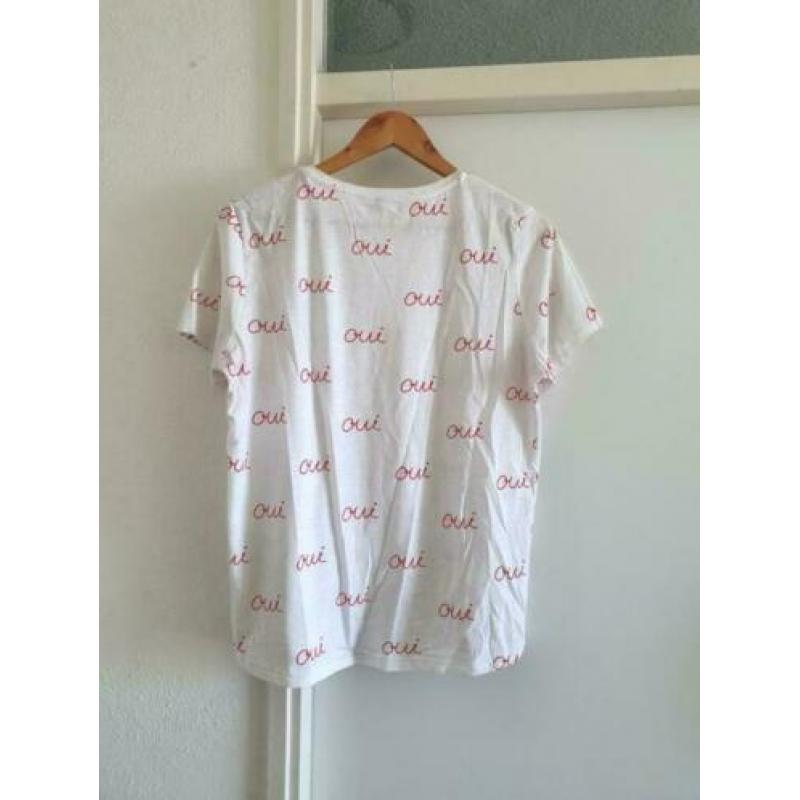 ONLY t Shirt wit+rood L/40 ??PRIJS €6,00??